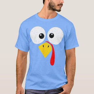 Camiseta Disfraz divertido de pavo para familia a juego de
