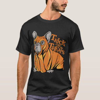 Camiseta Disfraz divertido de Pug para Halloween Trucos o T