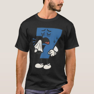 Camiseta Disfraz divertido de siete enfermo 67 para Hallowe