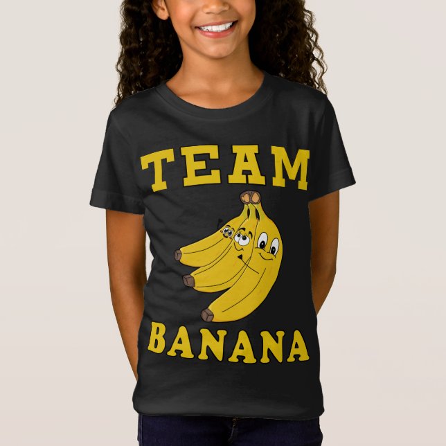 Camiseta Disfraz divertido de Team Banana (Anverso)