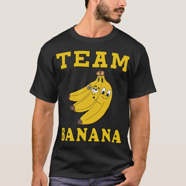 Camiseta Disfraz divertido de Team Banana (Anverso)