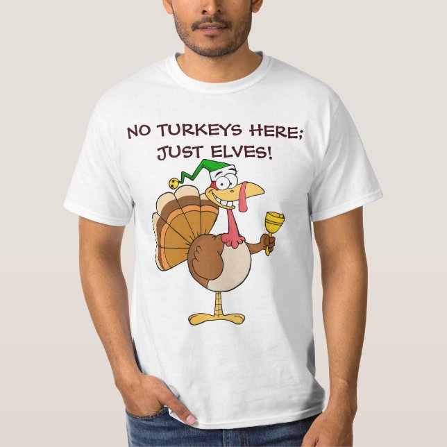 Camiseta Disfraz divertido de Turquía de la acción de (Anverso)