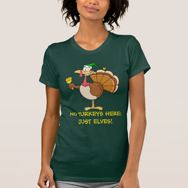 Camiseta Disfraz divertido de Turquía de la acción de (Anverso)