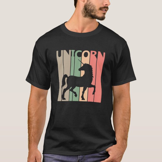 Camiseta Disfraz Divertido de Unicornio (Anverso)