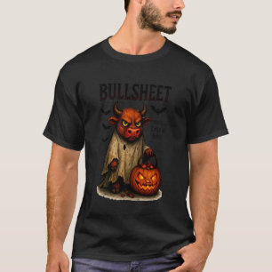 Camiseta Disfraz divertido de vaca fantasma para Halloween 