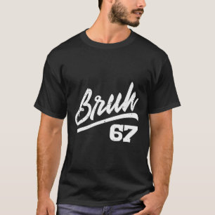Camiseta Disfraz divertido del meme 67 número 6 7 para niño
