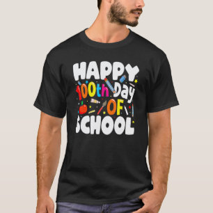 Camiseta Disfraz divertido del profesor para el día 100 de 