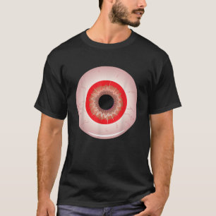 Camiseta Disfraz divertido, espeluznante y perezoso de ojo 