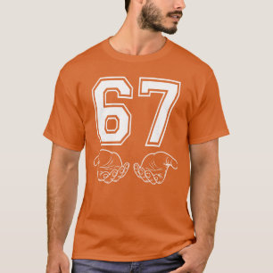 Camiseta Disfraz divertido meme 67 Seis Siete Halloween Gen