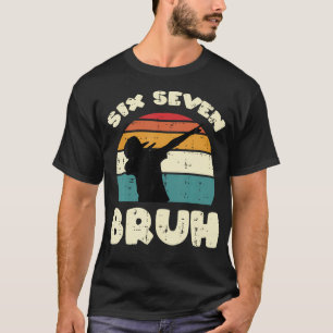 Camiseta Disfraz divertido Six Seven Bruh Dab Funny 67 para