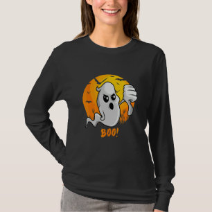 Camiseta Disfraz Espíritu Halloween Boo Anti Boo Anti Murci
