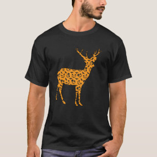 Camiseta Disfraz Fácil De Halloween Para Ciervo Cierva Caza