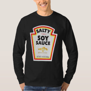 Camiseta Disfraz Fácil de Halloween Salsa de Soja Salada Bo