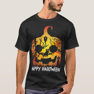 Camiseta disfraz feliz de halloween