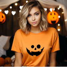 Disfraz feliz de la cara de calabaza