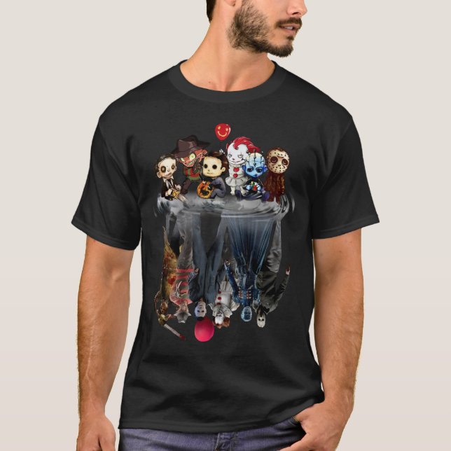 Camiseta disfraz feliz = disfraz de Halloween (Anverso)