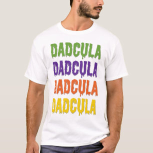 Camiseta Disfraz genérico de Halloween con fuente que gotea