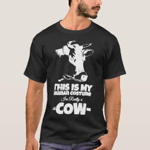 Camiseta Disfraz humano de vaca Vacas lindas Granjero Anima