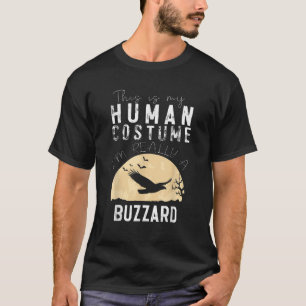 Camiseta Disfraz Humano Halloween Buitre Terrorífico Horror