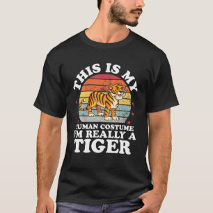Camiseta Disfraz humano, soy un zoológico animal divertido