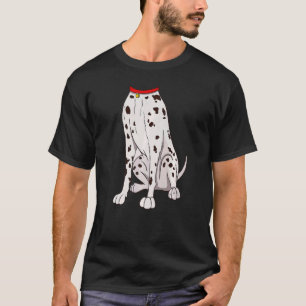 Camiseta Disfraz Lindo de Dálmata para Perro Animal de Hall