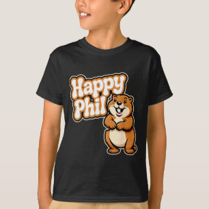 Camiseta Disfraz Lindo del Día de la Marmota de Punxy Phils