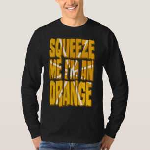 Camiseta Disfraz naranja Gracioso de Halloween Citrus Fruit