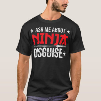 Camiseta Disfraz Ninja me pregunta sobre disfraz Ninja