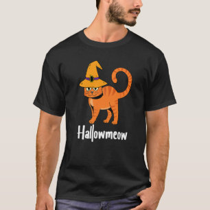 Camiseta Disfraz Perezoso de Halloween Gato Gatito Ingenio