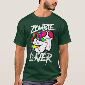 Camiseta Disfraz Zombie Lover Scary Halloween 6934