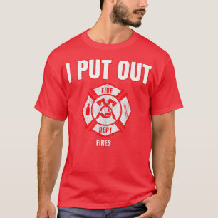 Camiseta Disfrazado Funny Bombero Yo Extirpo A Los Bomberos