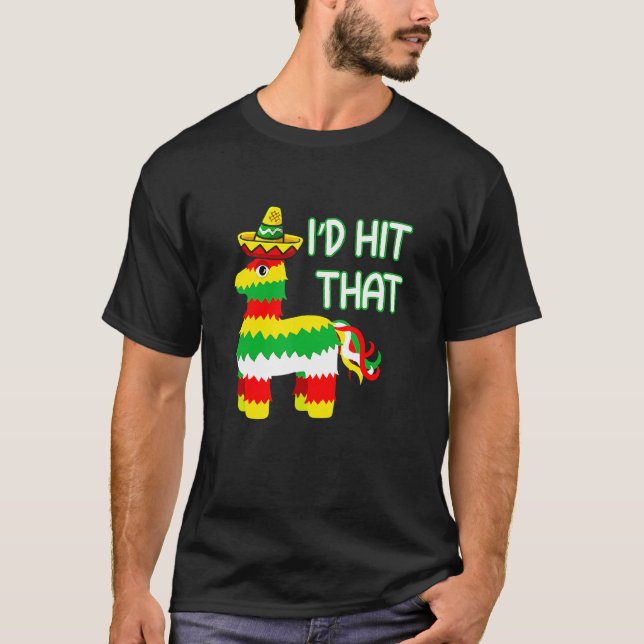 Camiseta Disfrazar Cinco Ideas De Mayo Que Golpearía Esa Pi (Anverso)