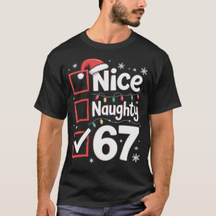 Camiseta Disfrázate de Buen Malo 67 Disfraz de Navidad 67 M
