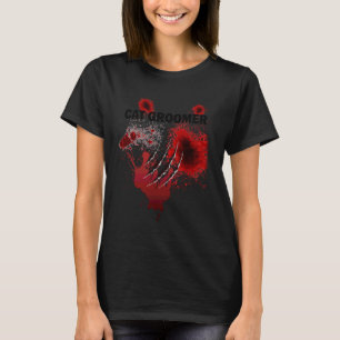Camiseta Disfrázate de peluquera de Halloween Amante de los
