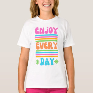 Camiseta Disfruta cada día 😄 😊