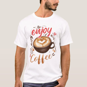 Camiseta Disfruta Café