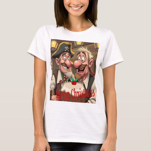 Camiseta Disfruta de feliz navidad (Anverso)