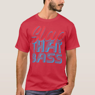 Camiseta Disfruta de la Slap Bass Guitar Jam Session Slap q