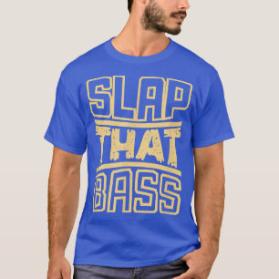Camiseta Disfruta de la Slap Bass Guitar Jam Session Slap q