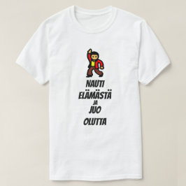 Camiseta disfruta de la vida y empieza a bailar en la camis
