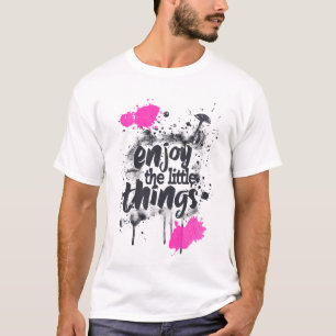 Camiseta Disfruta de las pequeñas cosas