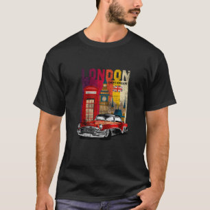 Camiseta Disfruta de Londres I Love London Guay Skyline