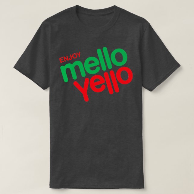 Camiseta Disfruta de Mello Yello (Diseño del anverso)