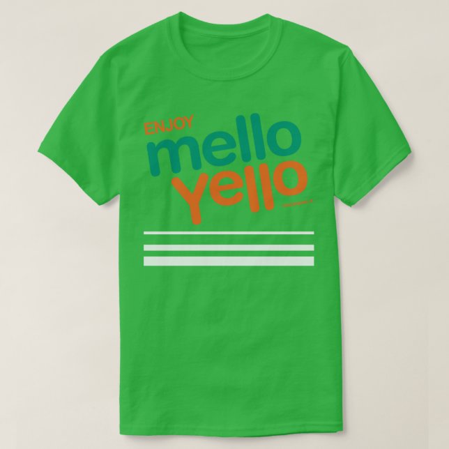 Camiseta Disfruta de Mello Yello (Diseño del anverso)