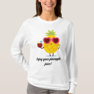 Camiseta Disfruta de tu jugo de piña