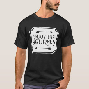 Camiseta Disfruta de tu viaje Journey US World para hombres