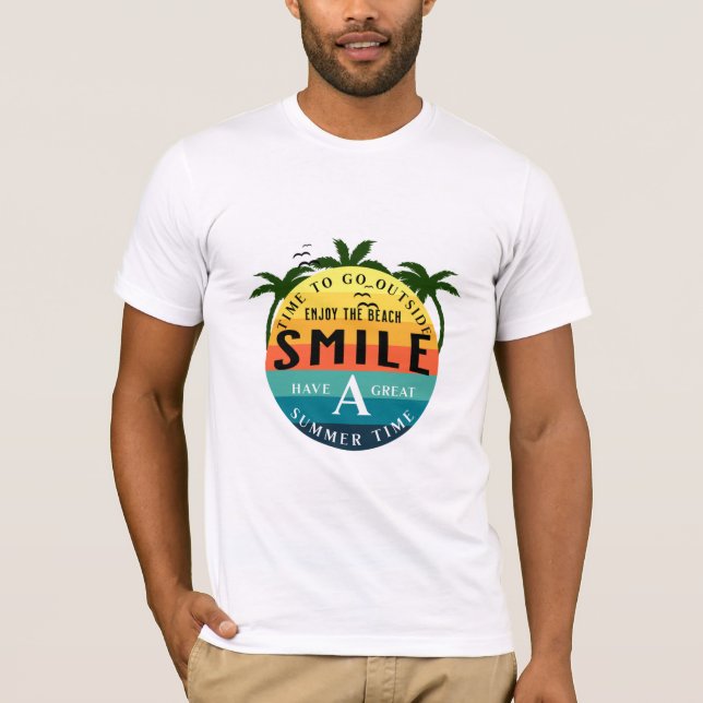 Camiseta Disfruta de un gran verano (Anverso)