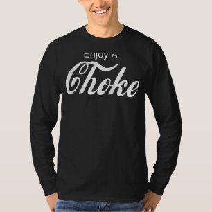 Camiseta Disfruta De Una Cita De Choke Jiu Jitsu Mma Hilari