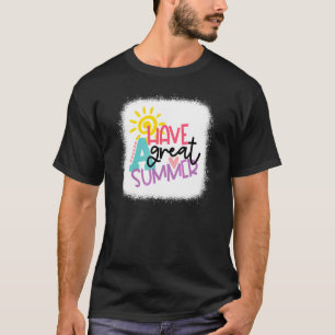 Camiseta Disfruta De Unas Grandes Vacaciones Veraniegas De
