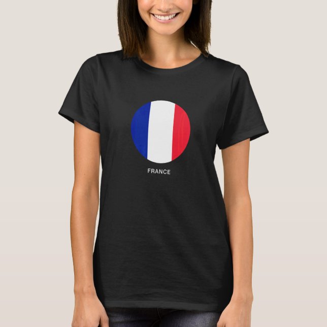 Camiseta Disfruta de Wear France Bandera Ilustracion gráfic (Anverso)